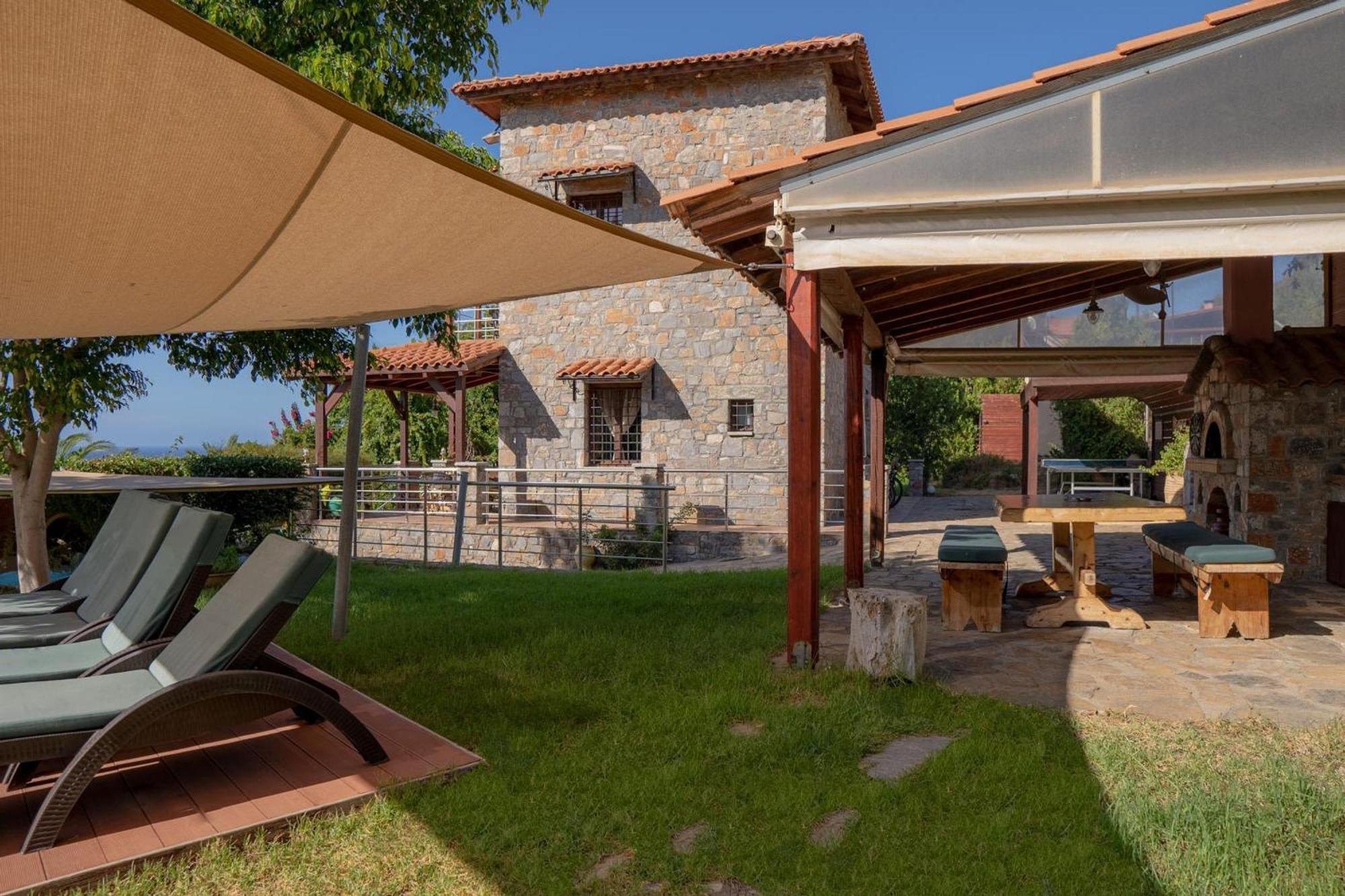 Iris Stone Built Villa ميلاتوس المظهر الخارجي الصورة