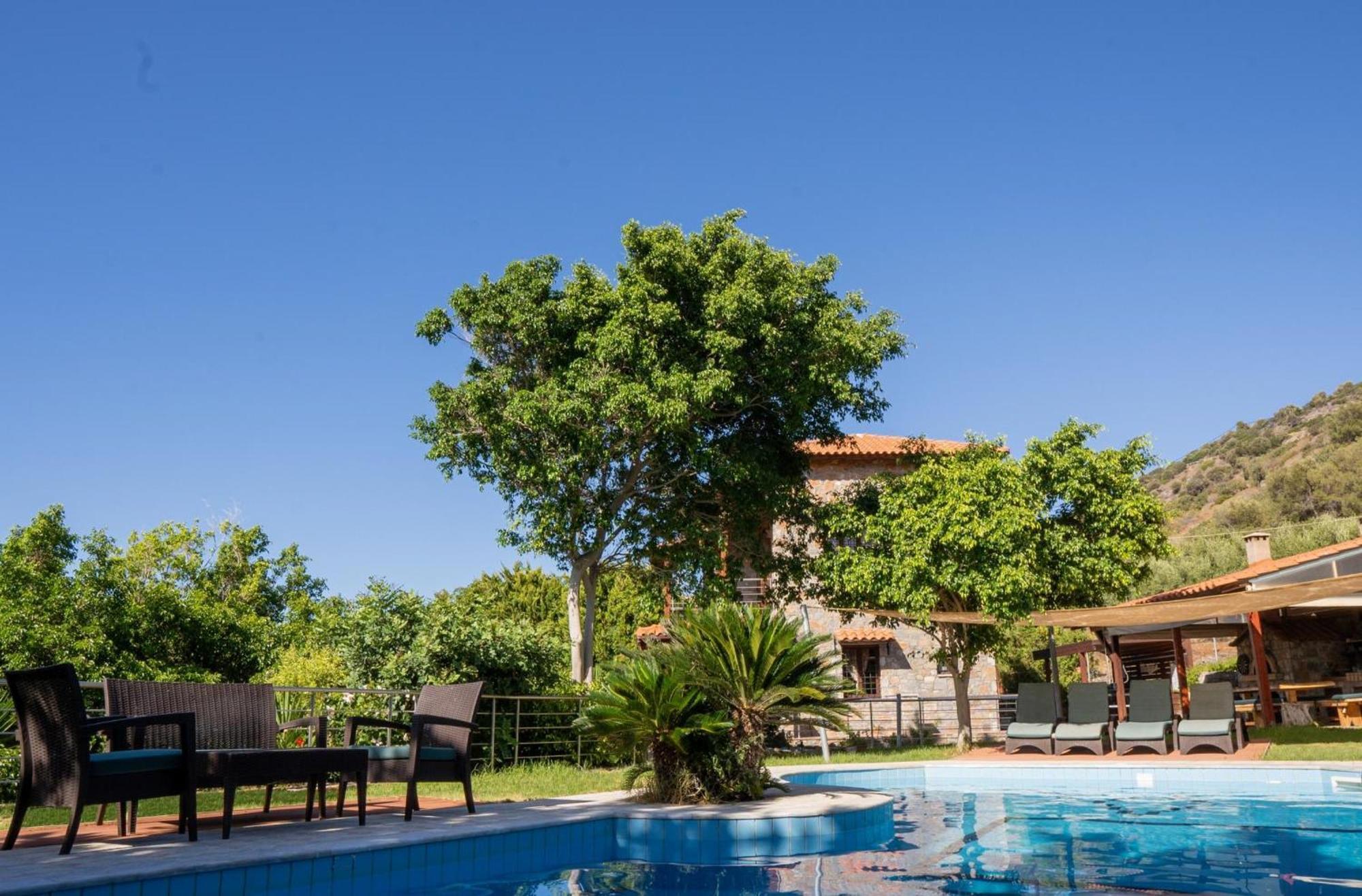 Iris Stone Built Villa ميلاتوس المظهر الخارجي الصورة
